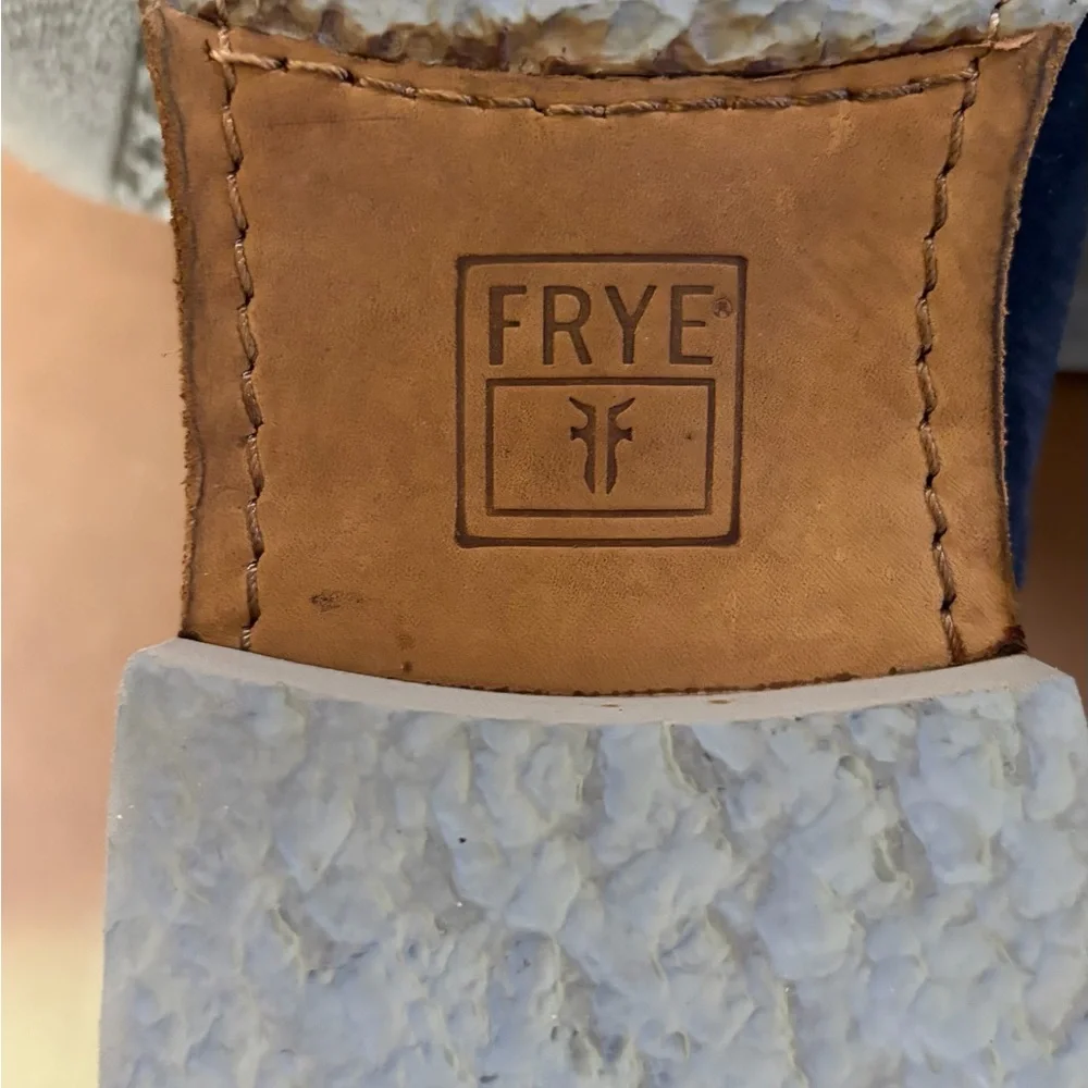 FRYE BLUE SUEDE OXFORDS Size MEN 11D - Picture 7 of 9